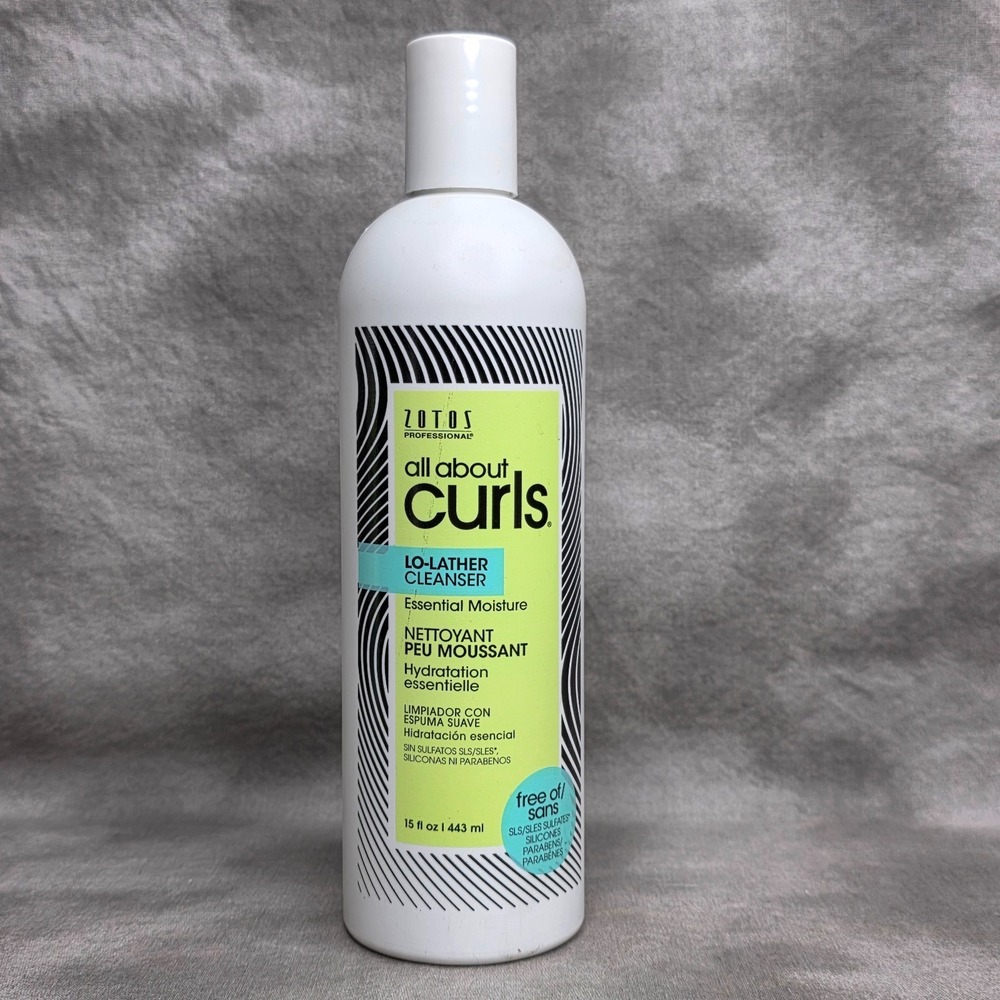 Zotos All About Curls Lo-Lather Cleanser  15 fl oz‎